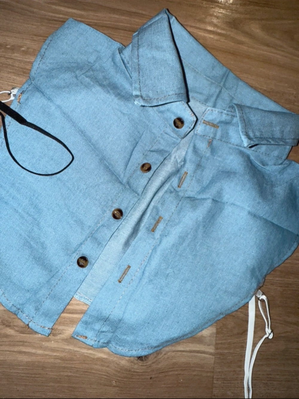 Brand new bundle of 2 denim faux collars! - Picture 8 of 8